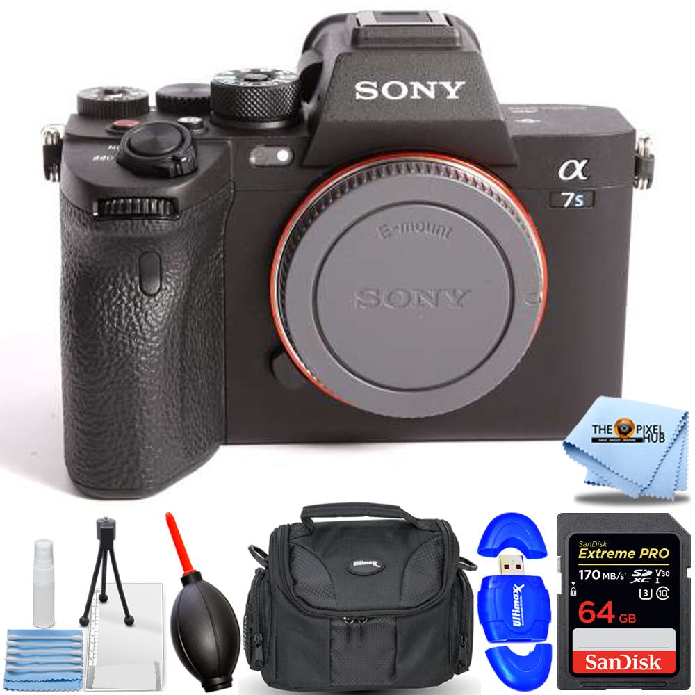 Spiegellose Digitalkamera Sony Alpha a7S III (Gehäuse) – Essential 64 GB Bundle