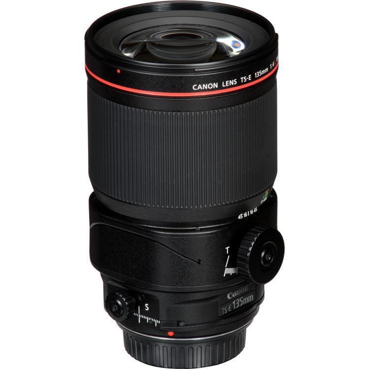 Canon TS-E 135mm f/4L Makro Tilt-Shift-Objektiv 2275C002 - 10-teiliges Zubehörpaket