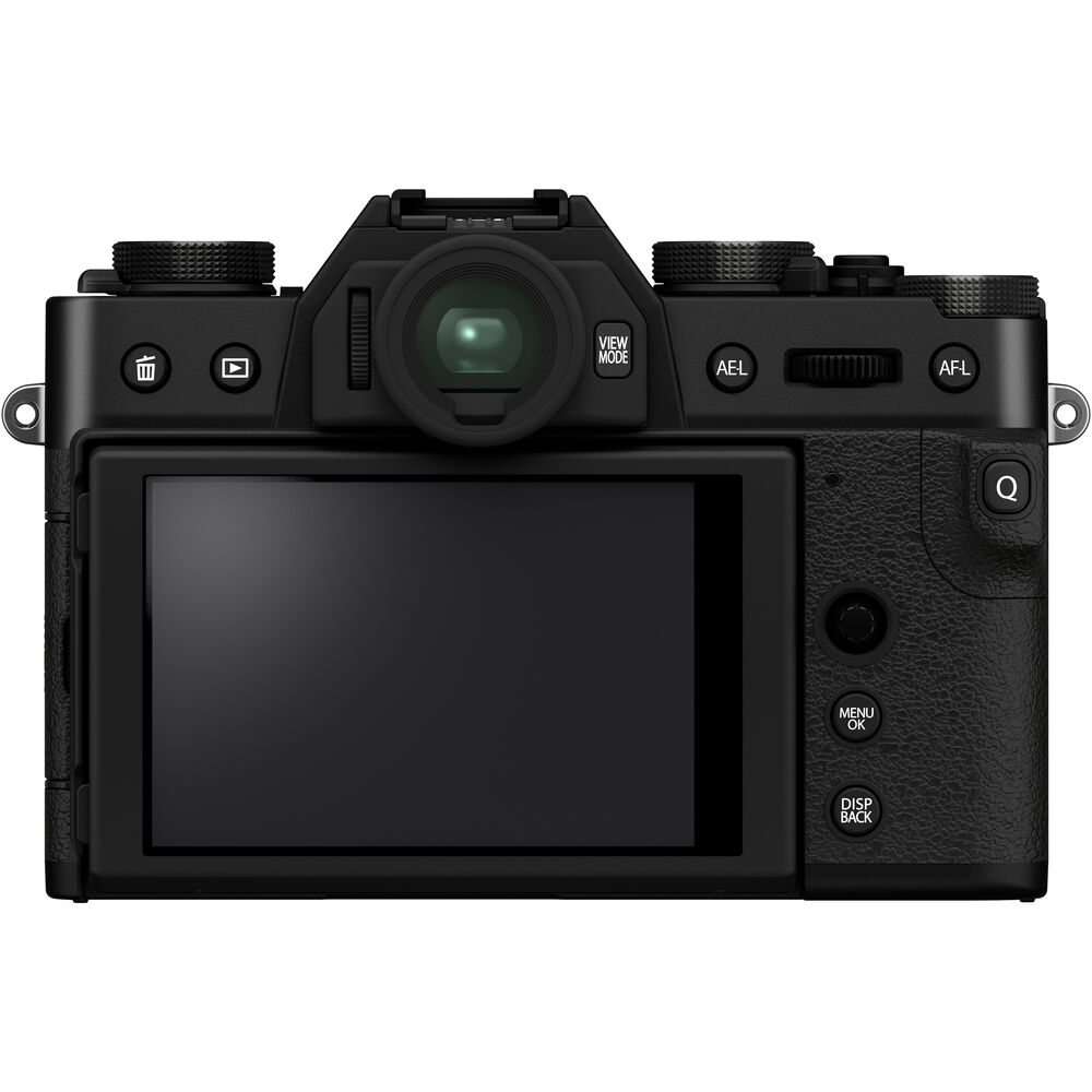 FUJIFILM X-T30 II spiegellose Kamera (schwarz) 16759615 – 7-teiliges Zubehörpaket