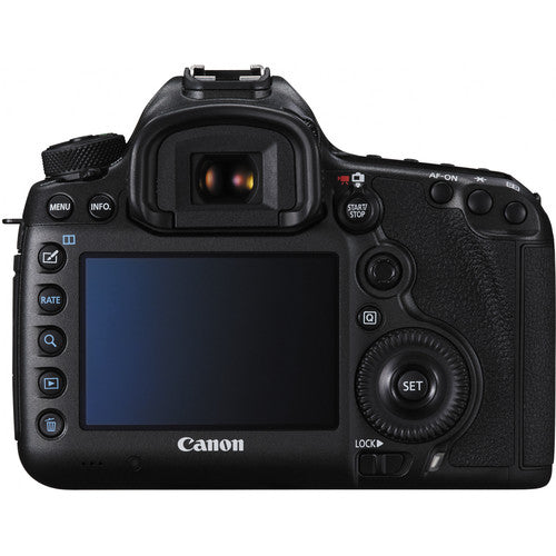 Canon EOS 5DS R DSLR-Kamera (nur Gehäuse) 0582C002 + 64 GB + Blitz + Stativpaket