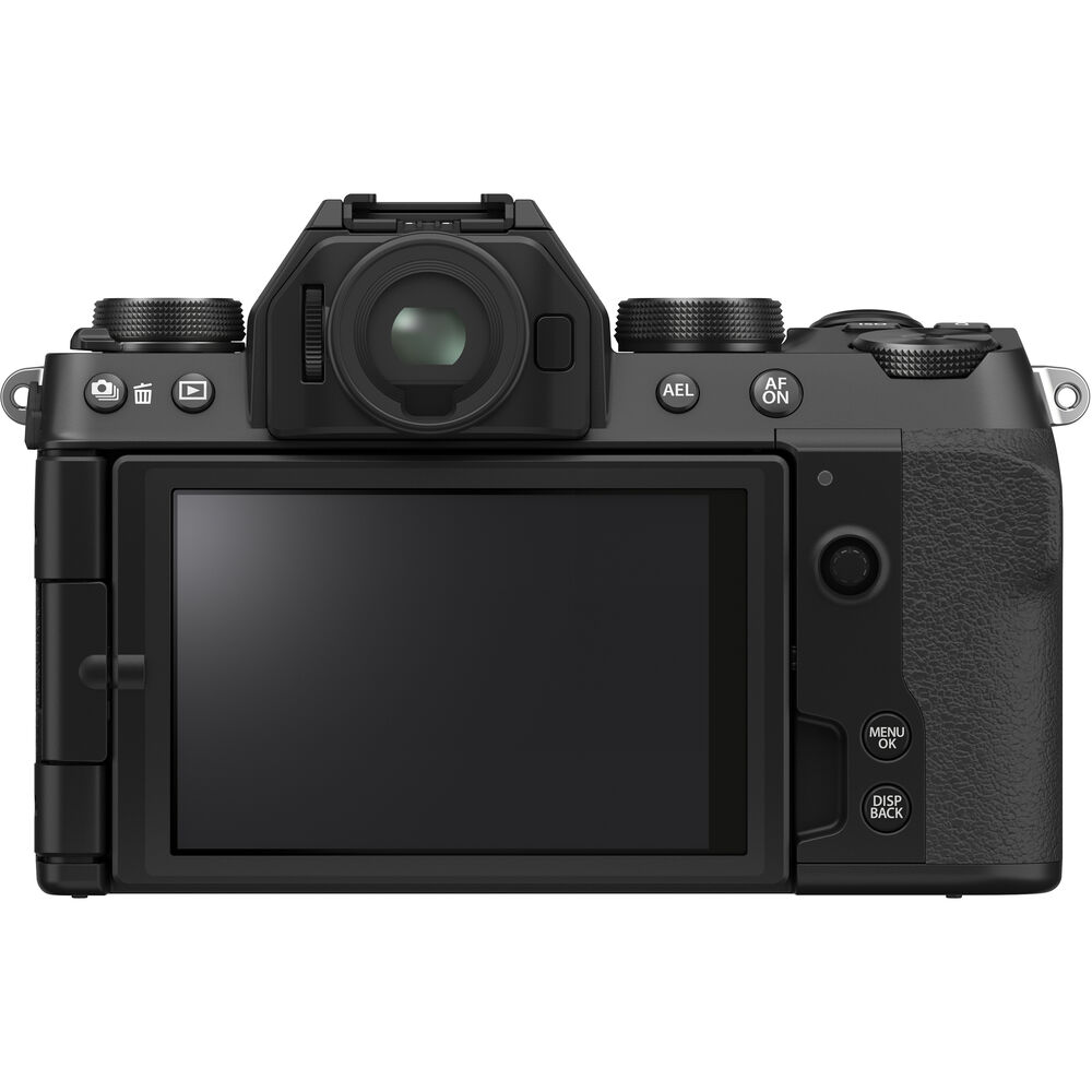 FUJIFILM X-S10 spiegellose Kamera mit XC 15–45 mm f/3,5–5,6 OIS PZ-Objektiv (schwarz)