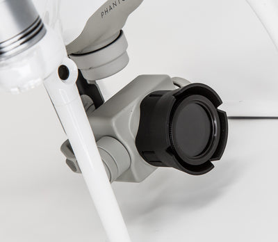 DJI Phantom 4 7-teiliges Filterset UV, CPL, ND2-ND400 + Gimbal-Objektivdeckel + Tasche