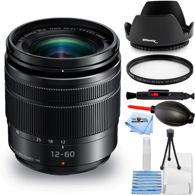 Panasonic Lumix G Vario 12–60 mm 1:3,5–5,6 ASPH. POWER OIS-Objektiv – UV-Filter