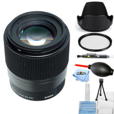 Sigma 30mm f/1.4 DC DN Contemporary Objektiv für Sony E 302965 - Essential UV Bundle