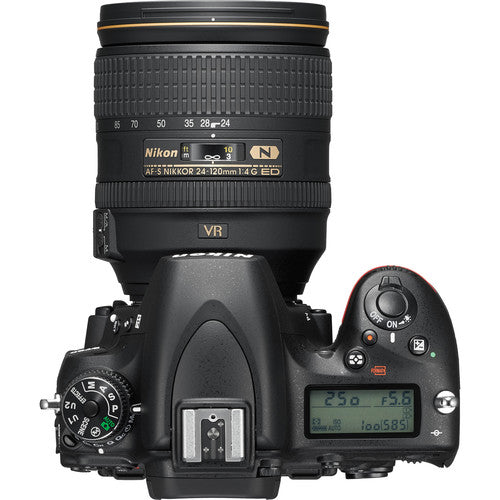 Nikon D750 24,3-Megapixel-DSLR-Kamera mit 24-120-mm-Objektiv (schwarz) – 12-teiliges Zubehörpaket