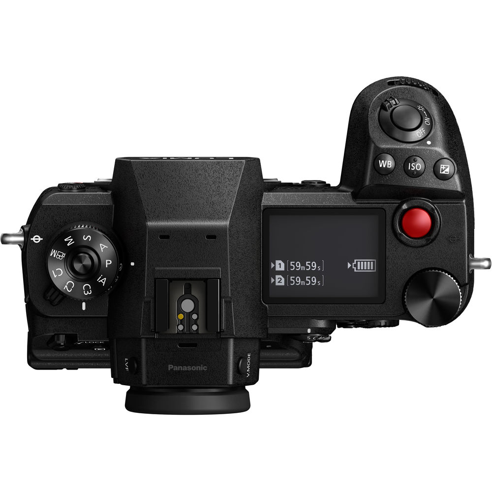 Panasonic Lumix S1H spiegellose Kamera DC-S1HBODY – 12-teiliges Zubehörpaket