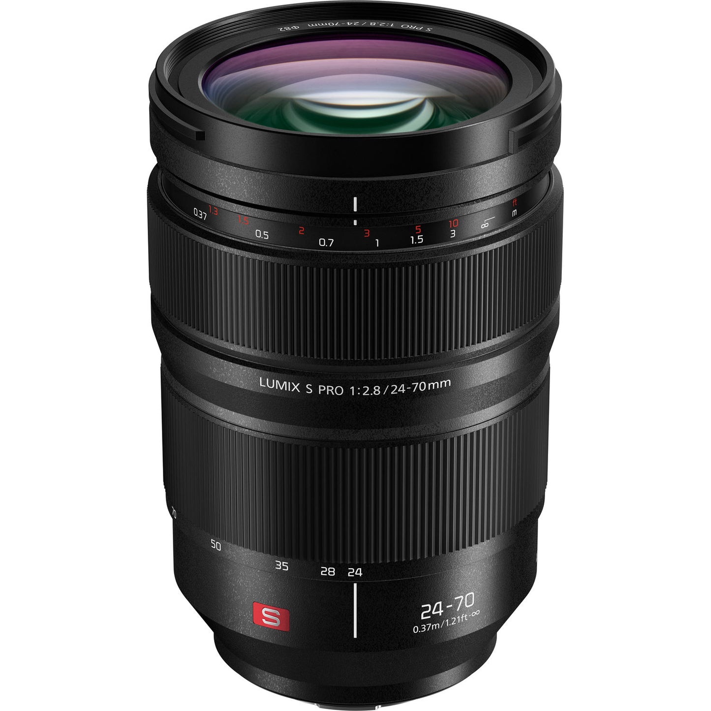 Panasonic Lumix S PRO 24–70 mm f/2,8 Objektiv S-E2470 – 7-teiliges Zubehörpaket