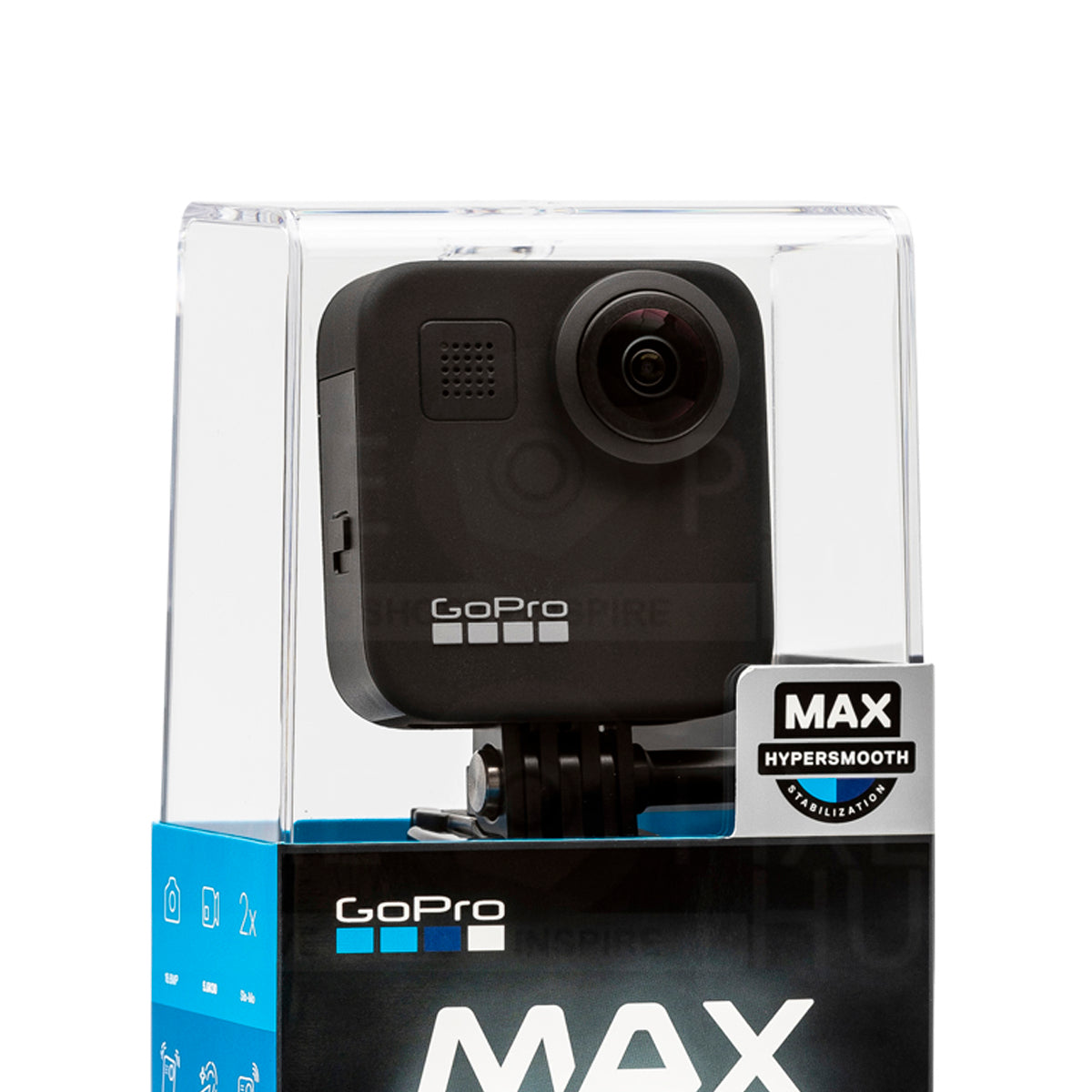 GoPro MAX 360 Action-Kamera + 64 GB + Hülle + Selfie-Stick – Pro-Zubehörpaket