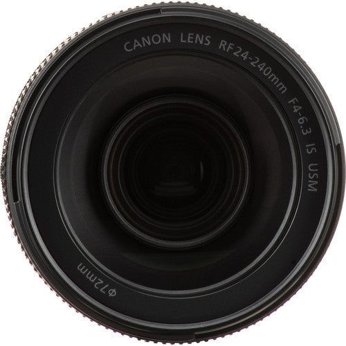 Canon RF 24–240 mm f/4–6,3 IS USM Objektiv 3684C002 + UV-Filterhaube-Objektivpaket