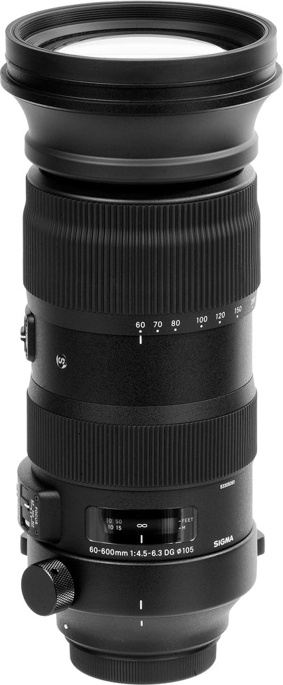 Sigma 60-600mm f/4.5-6.3 DG OS HSM Sportobjektiv für Canon EF - 730954