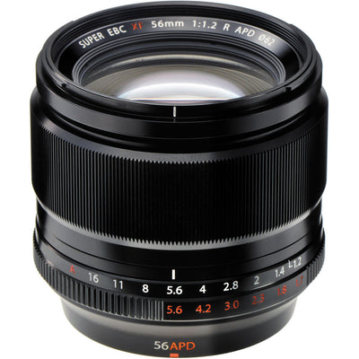 Fujifilm XF 56 mm f/1.2 R APD-Objektiv 16443058 + Filter-Kit + Gegenlichtblende-Paket