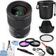 Sigma 28mm f/1.4 DG HSM Art Lens for Nikon F Pro Filter Kit Bundle - USA Model Sigma