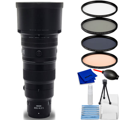 Nikon NIKKOR Z 400 mm 1:4,5 VR S-Objektiv 20112 – 5-teiliges Zubehörpaket