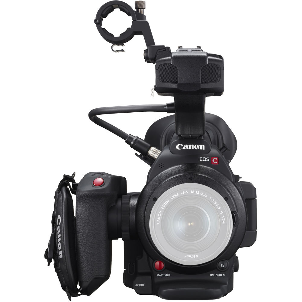 Canon EOS C100 Mark II Cinema EOS-Kamera mit Dual Pixel CMOS AF-Gehäuse, 128 GB-Paket