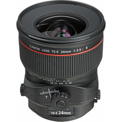 Canon TS-E 24mm f/3.5L II Tilt-Shift-Objektiv 3552B002 - 7-teiliges Zubehörpaket