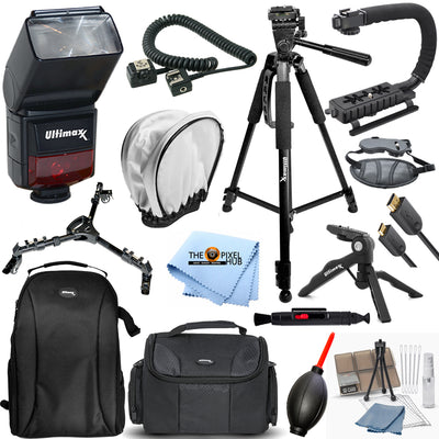 ALL YOU NEED Blitz-Rucksack-Stativ-Zubehörpaket für Nikon Z 6 Z6 Z 7 Z7 II