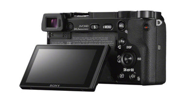 Sony Alpha a6000 24,3 MP spiegellose Digitalkamera (Gehäuse, Schwarz) – ILCE6000/B