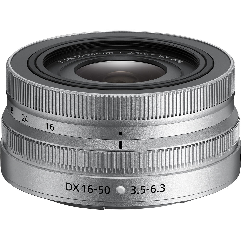 Bild 1 von 3

 Nikon NIKKOR Z DX 16–50 mm 1:3,5–6,3 VR-Objektiv (Silber) – 20109