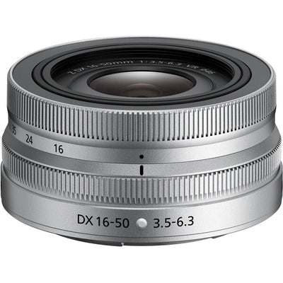 Bild 1 von 3

 Nikon NIKKOR Z DX 16–50 mm 1:3,5–6,3 VR-Objektiv (Silber) – 20109