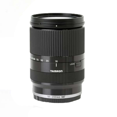 Tamron 18–200 mm Di III VC-Objektiv für Sony E-Mount-Kameras (schwarz) – Zubehör-Kit