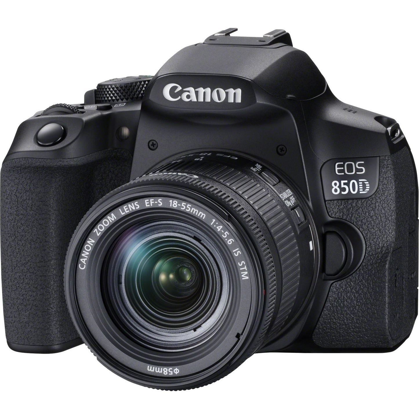 Canon EOS 850D DSLR-Kamera mit EF-S 18-55mm f/4-5.6 IS STM Objektiv - 3925C015