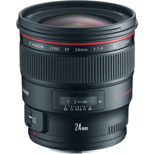 Canon EF 24mm f/1.4L II USM Autofokus-Objektiv - 2750B002