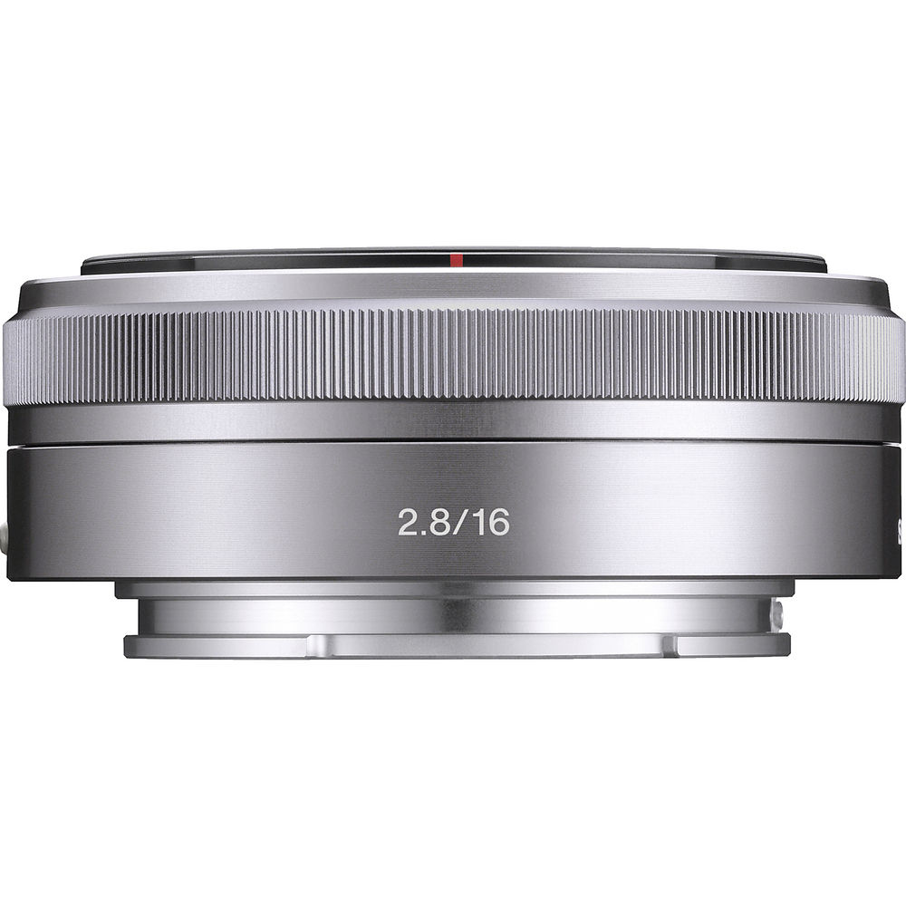 Sony E 16 mm f/2.8 Objektiv SEL16F28 - 7-teiliges Zubehörpaket