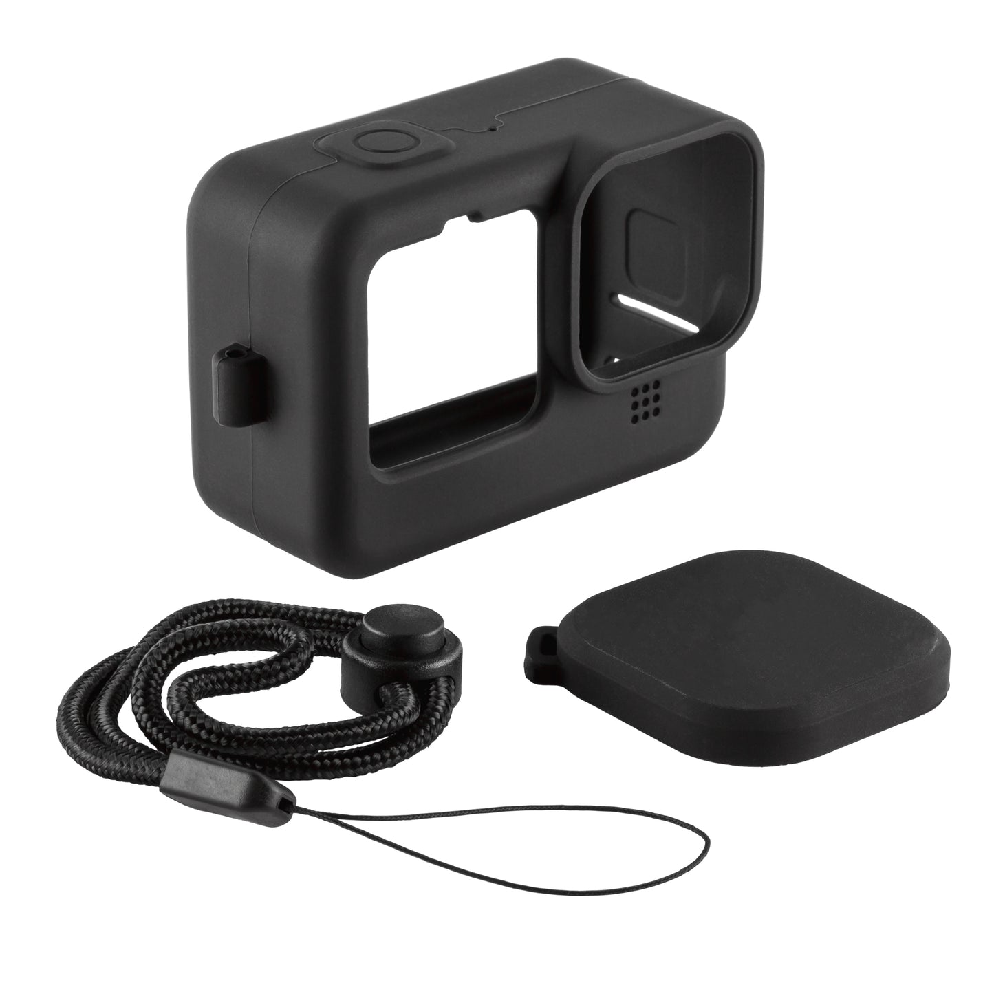 Ultimaxx Zubehörset für GoPro HERO9 HERO10 HERO11 + 2 Akkus + wasserdichtes Gehäuse