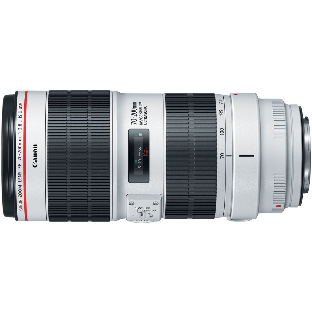 Canon EF 70-200mm f/2.8L IS III USM Objektiv 3044C002 - 7-teiliges Zubehörpaket