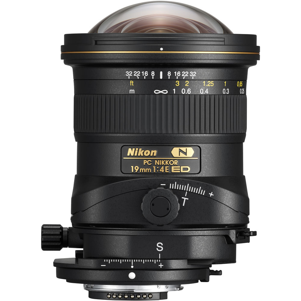 Nikon PC NIKKOR 19 mm 1:4E ED Tilt-Shift-Objektiv