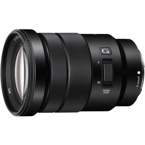 Sony E PZ 18–105 mm f/4 G OSS-Objektiv + Tele- und Weitwinkelobjektiv-Paket