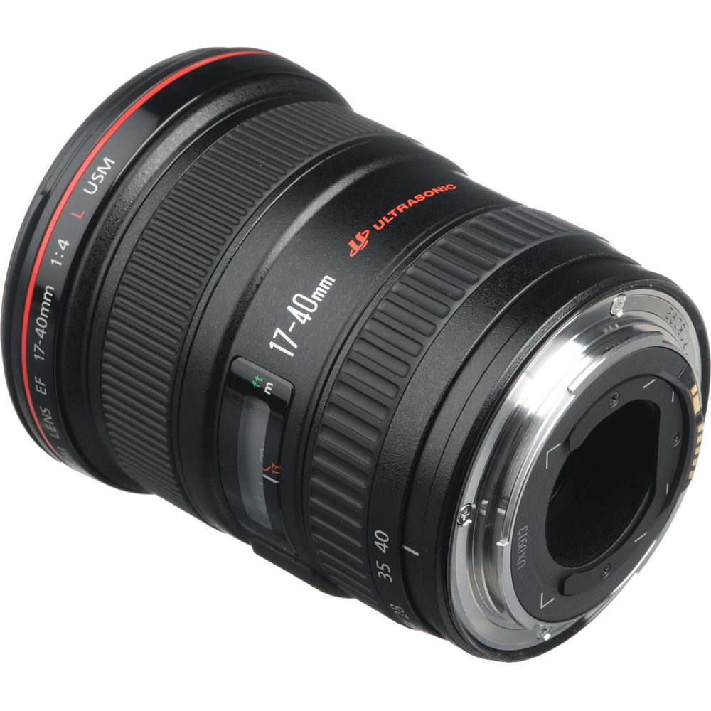 Canon EF 17-40mm f/4L USM Objektiv 8806A002 - 10-teiliges Zubehörpaket