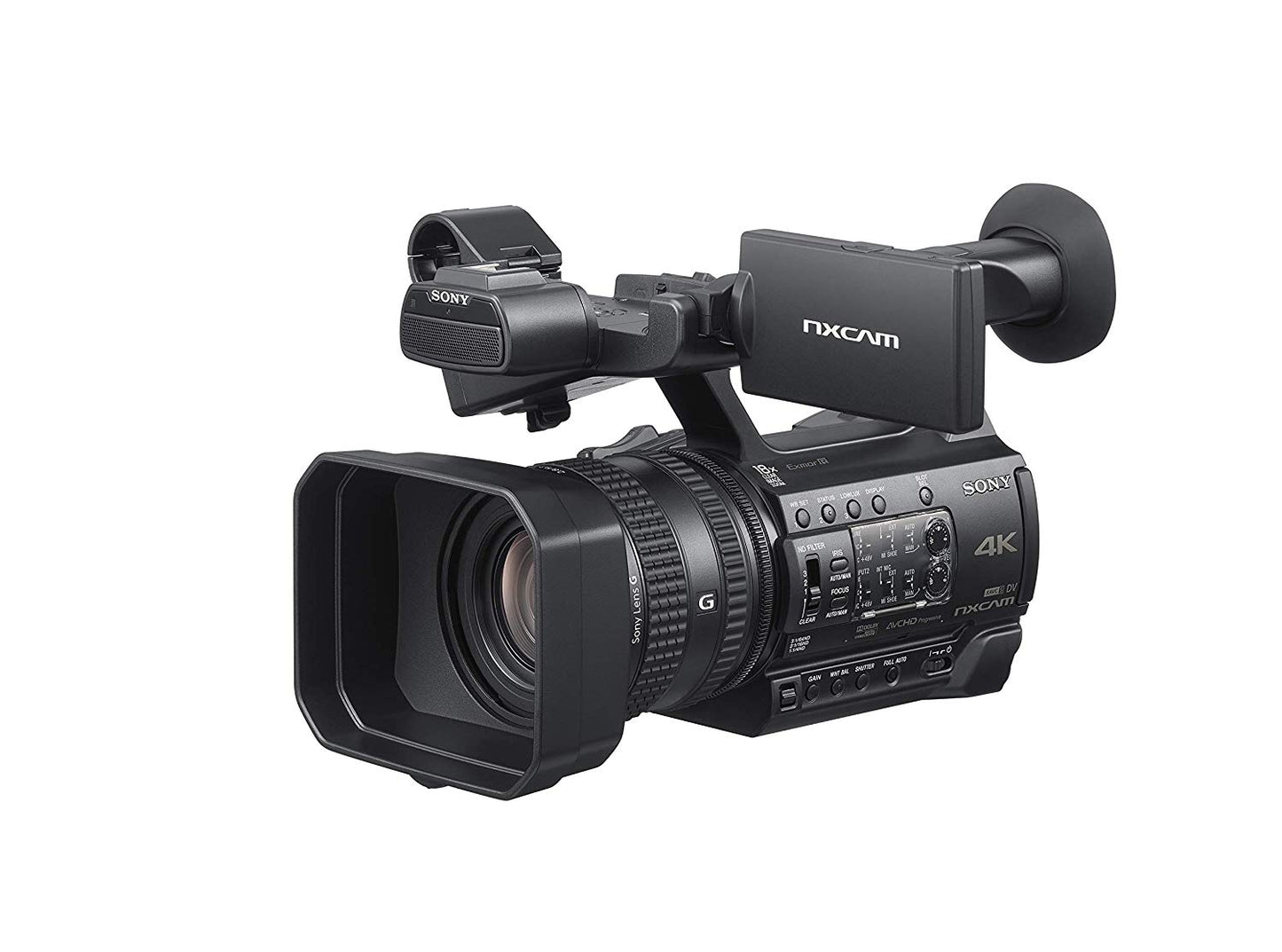 Sony HXR-NX200 HXR-NX200P 4K Professioneller PAL-Camcorder – Essential 32 GB-Paket