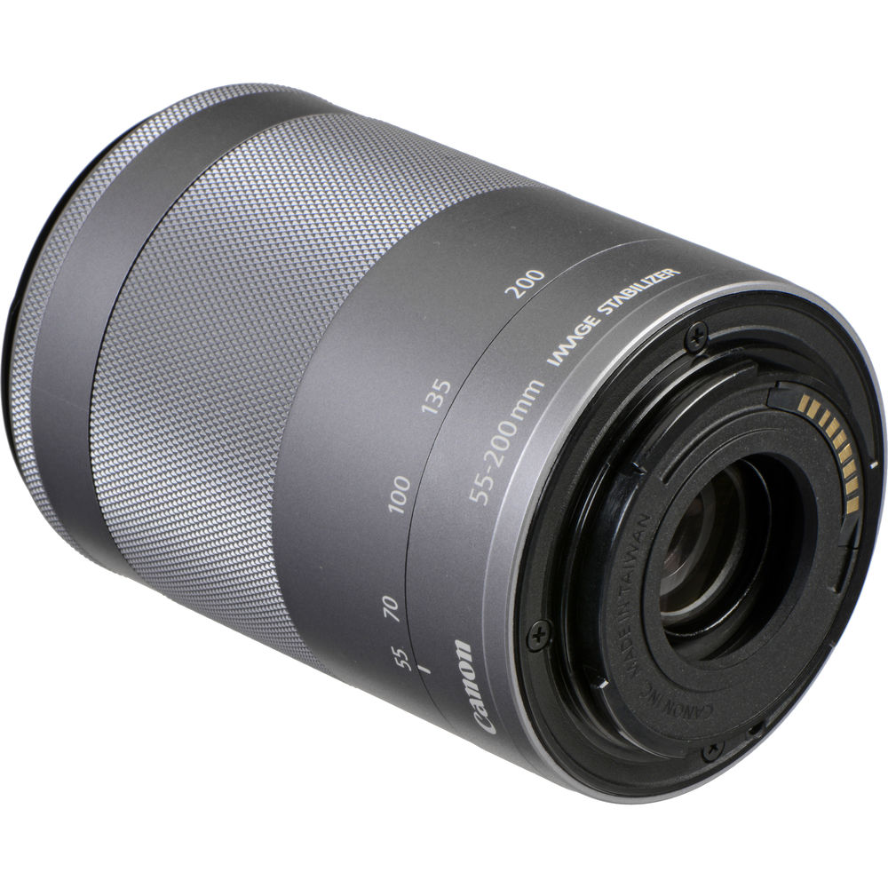 Canon EF-M 55-200mm f/4.5-6.3 IS STM Objektiv (Silber) - 1122C002