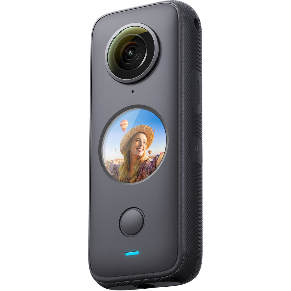 Insta360 ONE X2 Taschenkamera CINOSXX/A + 32 GB + Einbeinstativ + Bobber-Paket