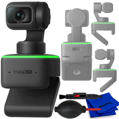 Insta360 Link UHD 4K AI Webcam CINSTBJ/A - Wichtiges Zubehörpaket