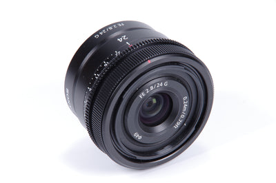 Sony FE 24 mm f/2,8 G Objektiv SEL24F28G - 7-teiliges Zubehörpaket