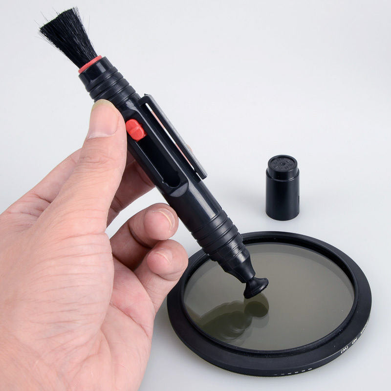 2 in 1 Cleaning Brush Pen for DSLR Camera, Lenses, Binocular & Spotting Scopes