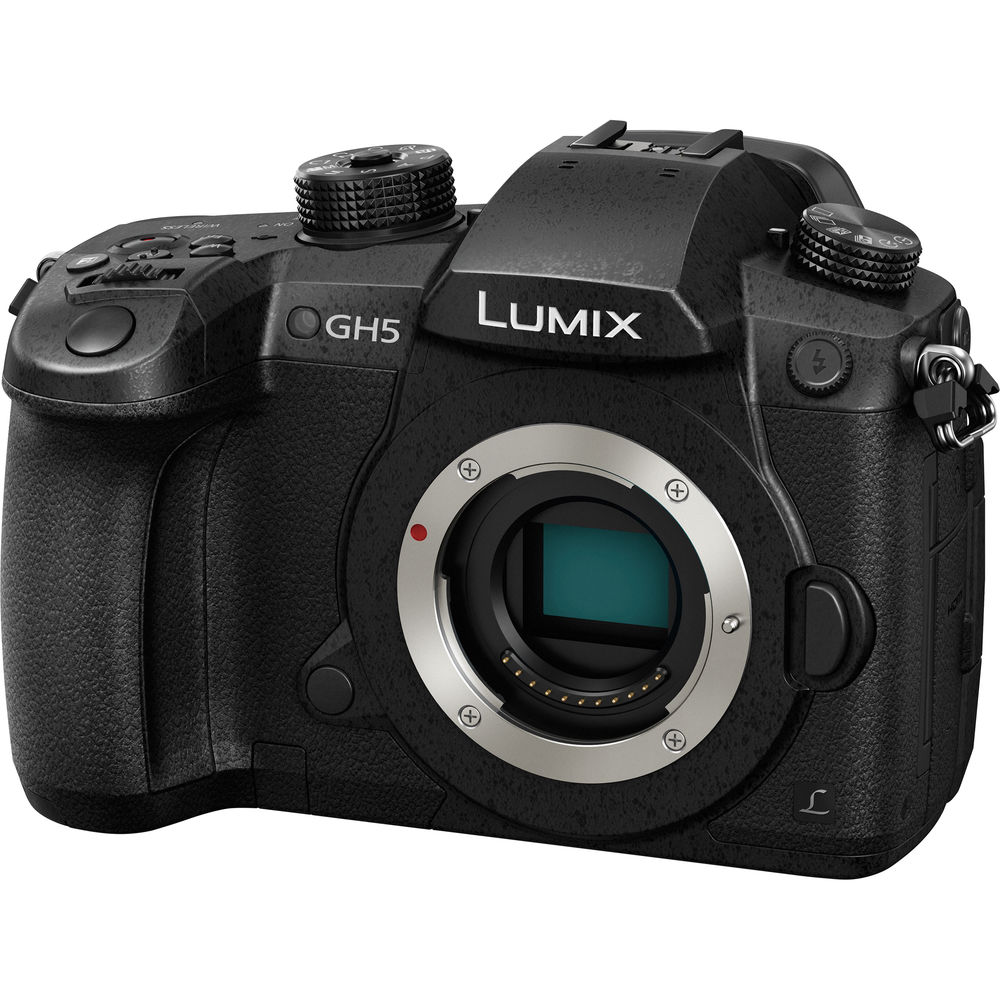 Panasonic Lumix GH5 Mirrorless Camera with 12-60mm Lens - 15PC Accessory Bundle