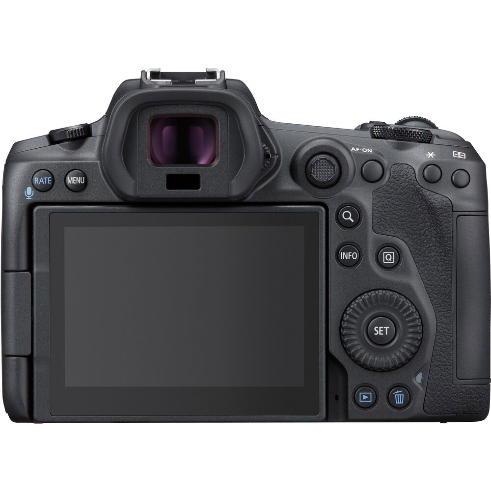 Canon EOS R5 spiegellose Digitalkamera (nur Gehäuse) + 64 GB + Stativ-Paket