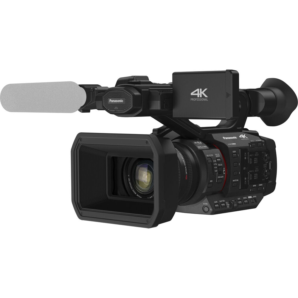 Panasonic HC-X20 4K Mobile Camcorder with Rich Connectivity - 7PC Accessory Kit