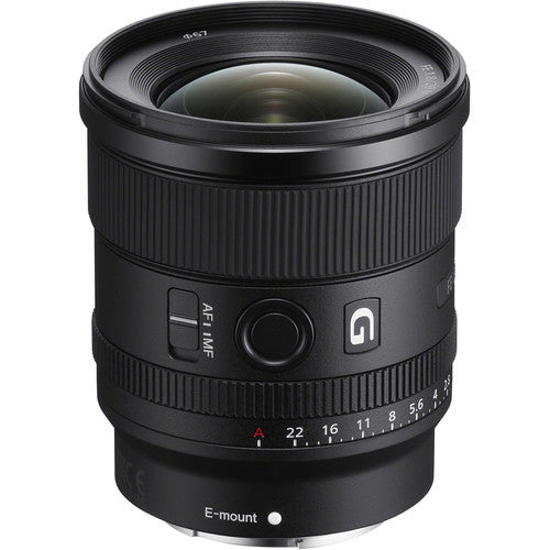 Sony FE 20 mm f/1,8 G Objektiv – SEL20F18G