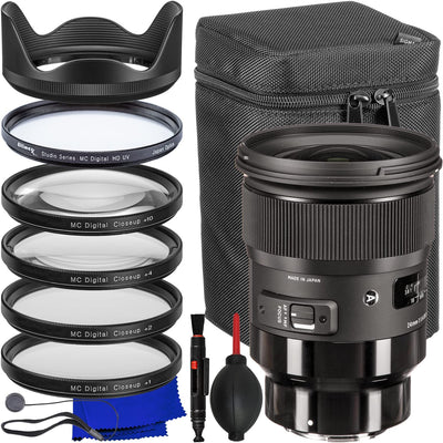 Sigma 24mm f/1.4 DG HSM Art Objektiv für Canon EF 401-101 - Essential UV Bundle