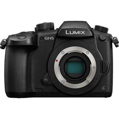 Panasonic Lumix GH5 spiegellose Kamera (Gehäuse) – 12-teiliges Zubehörpaket