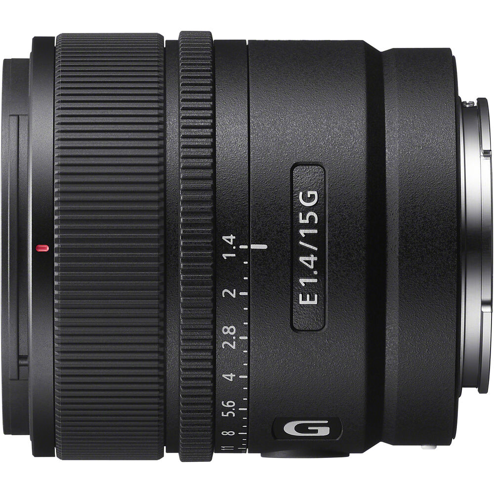 Sony E 15 mm f/1,4 G Objektiv – SEL15F14G