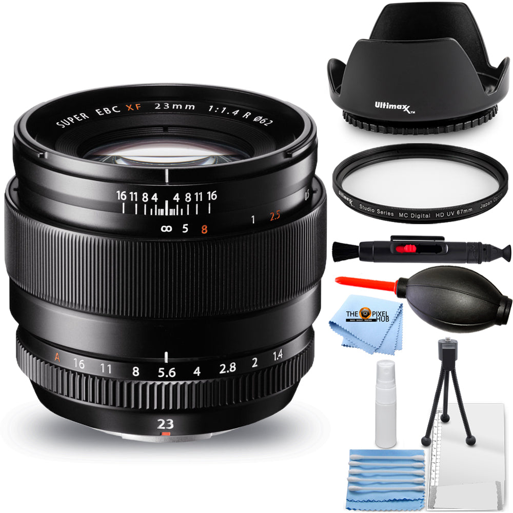 Fujifilm XF 23 mm f/1.4 R-Objektiv 16405575 – Essential UV-Filterpaket