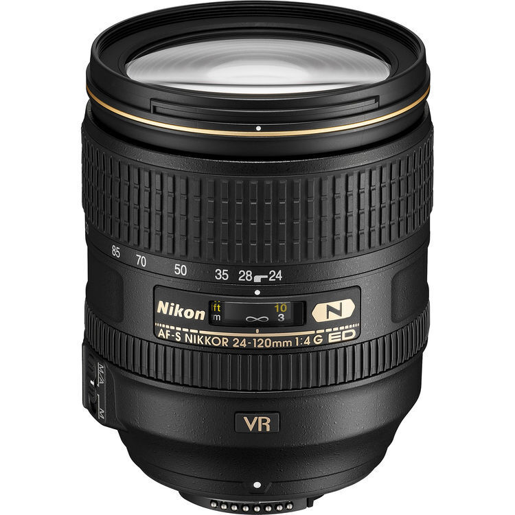 Nikon AF-S NIKKOR 24-120 mm 1:4G ED VR-Objektiv Nr. 2193, gebraucht