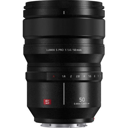 Panasonic Lumix S PRO 50 mm f/1.4 Objektiv S-X50 Objektiv - 10-teiliges Zubehörpaket