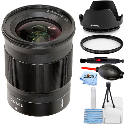 Nikon NIKKOR Z 24 mm 1:1,8 S-Objektiv 20080 – Essential UV-Ultraviolettfilter-Paket