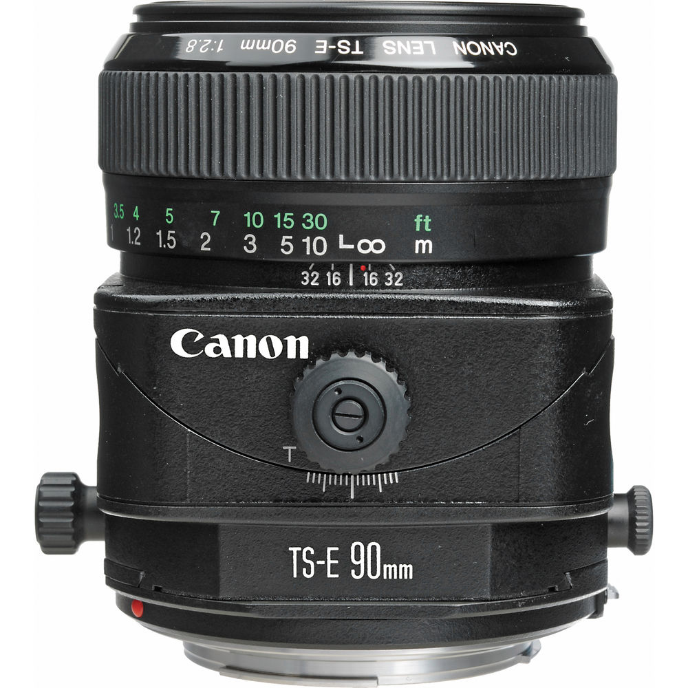 Canon TS-E 90mm f/2.8 Tilt-Shift Lens - 2544A003